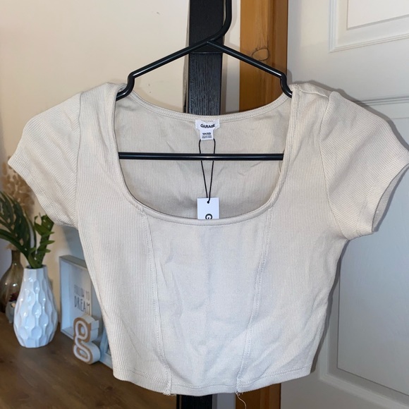 Garage Cropped Tee - Picture 1 of 3